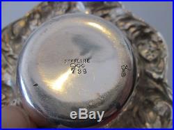 10 Antique DOMINICK & HAFF STERLING Silver SALT CELLARS 6.3 troy oz