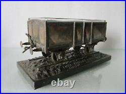 1800s Linke Hofmann Werke, Breslau Köln Railway Germany Wagon Salt Cellar