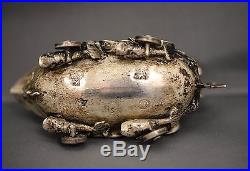 18th Century Sterling Silver French Salt Cellar Rare Mint Marks! No Reserve
