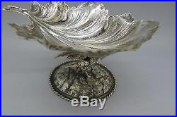 19th Continental Solid Silver Figural Swan Master Salt Cellar AUCTION NO RESERVE