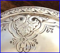 - (4) Tiffany Sterling Silver Footed Salt Cellars Pattern #19316a 1917 No Mono