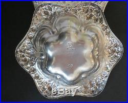 6 Vintage 925 Sterling Silver SALT CELLAR Dish Meriden Brittania Co 148.3grams