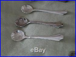 7 Vintage Sterling Silver Scalloped Shell Salt Spoons