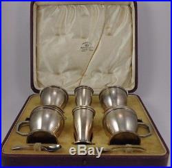#70 -Set Salt Cellars and Shaker English Sterling Silver 1941 Mappin & Webb