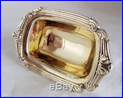 A George lll sterling silver salt cellar. Sheffield 1812. By S C Younge & Co