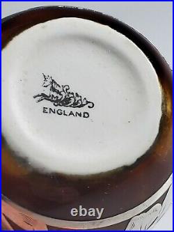 American Belleek Lenox China Porcelain GORGEOUS SILVER Overlay Brown Open Salts