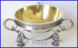 Antique 1870 Tiffany Union Square JC Moore Sterling Silver Aesthetic Master Salt