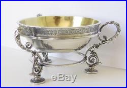 Antique 1870 Tiffany Union Square JC Moore Sterling Silver Aesthetic Master Salt