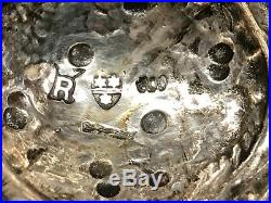 Antique German Silver Cherub Salt Cellars