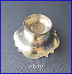 Antique Russian 84 Silver Beautiful Open Salt Cellar 19C