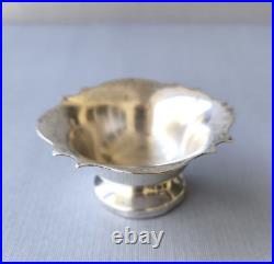 Antique Russian 84 Silver Beautiful Open Salt Cellar 19C