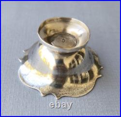 Antique Russian 84 Silver Beautiful Open Salt Cellar 19C