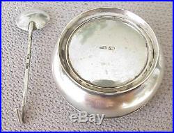 Antique Russian Soviet Salt Cellar 84 Silver Spoon Kovsh Egg Goblets Beaker Pin