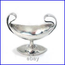 Antique Salt Cellar Silver Austrian Hallmarked Early 19th C 123 g