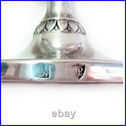 Antique Salt Cellar Silver Austrian Hallmarked Early 19th C 123 g