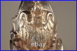 Antique Solid Silver Antique Silver Salt Cellar Saleron Salter