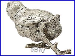 Antique Sterling Silver'Chick' Pepperettes, George V