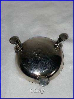 Antique Sterling Silver Salt Cellar Cauldron 1747 London England
