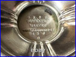 Antique Victorian Fancy Tiffany & Co. Makers Soldered Silver Master Salt Cellar