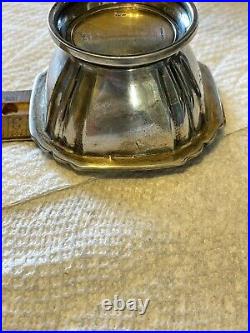 Antique Vintage Sterling Silver Dominick & Haff Lot Pair Salt Cellars 94 grams