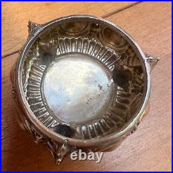 Antique Wilhelm T Binder German 800 Silver Art Nouveau Salt Cellars