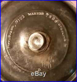 Antique sterling salt & peppers Dominick and Haff Tiffany Gorham not scrap