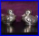 Art-Deco-Era-800-Silver-Duckling-Salt-and-Pepper-Shakers-Figurines-For-Spring-01-ix