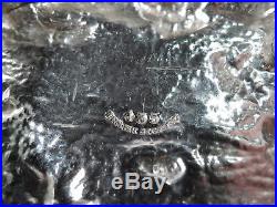 Ball, Black Open Salts Set of 4 Antique Cherubs American Sterling Silver