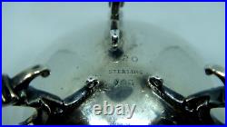 Beautiful Antique Gorham Sterling Silver Salt Cellar C. 1852-1865 Very Rare