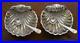 C-1900-Antique-English-W-E-T-Sterling-Silver-Shell-Salt-Cellar-Pair-With-Spoons-01-fexl