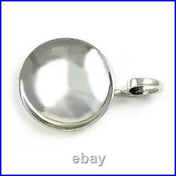 Caviar Plate Set Open Salt Cellars with Spoon Solid Sterling Silver 925 Vintage
