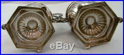 Double Salt Cellar With Handel Sterling 925 INCLUDING INSERTS 106 Grams