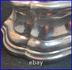 Early French Sterling Silver Trencher Salt Cellar Remi Chatria 1720s -1730s