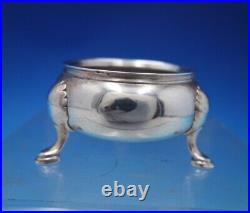 English Georgian Sterling Silver Salt Cellar Master Footed 2.96 ozt. (#6869-2)