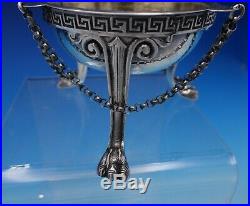Etruscan by Tiffany and Co Sterling Silver Master Salt Dip GW Lion Feet (#4352)