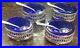 Fabulous-Set-Of-4-Antique-Silver-Salt-Cellars-Complete-With-Blue-Liners-Spoons-01-di