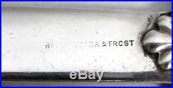 Fantastic 1895 Black Starr & Frost / Redlich Sterling Silver 13 Paper Knife