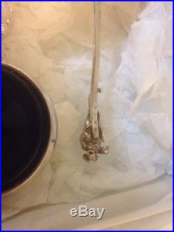 Figural Elephant Salt Cellar Monkey Spoon Sterling Silver Set Patrick Mavros
