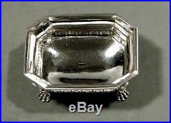French Sterling Boxes Master Salts c1890 Odiot, Paris