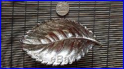 Genuine Gianmaria BUCCELLATI Sterling Silver (925) Leaf Bowl / Salt Cellar
