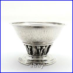 Georg Jensen Louvre Inspired Small Salt Cellar Original Glass Bowl no180 Antique