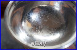 Georg Jensen Sterling Silver #180 Salt Bowl Dish Cellar & Spoon Lot B