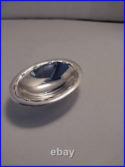 Georg Jensen Sterling Silver Salt Cellar / Dip 243 C Hand-hammered Open Salt