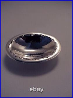 Georg Jensen Sterling Silver Salt Cellar / Dip 243 C Hand-hammered Open Salt