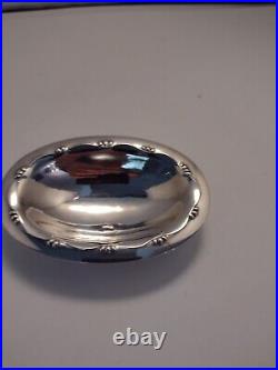 Georg Jensen Sterling Silver Salt Cellar / Dip 243 D Hand-hammered Open Salt