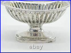 George III Irish Sterling Silver Pedestal Salt Cellar Antique 1805 Dublin