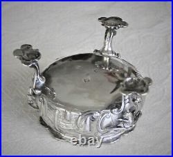 George III Sterlng Silver Chinoiserie Master Salt, David Hennell, 1760