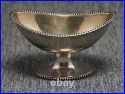 George Sharp Bailey & Co. FOOTED OPEN SALT / CELLAR Coin Silver Annie