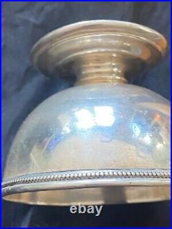 Gorham Antique Coin Silver SALT CELLAR SINGLE LIGHT MONO GREAT SHAPE ERA 1850'S