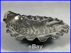 Gorham Narraganset Sterling Silver Oyster, Salt or Nut Dish RARE shape 1887
